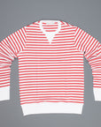 Merz B Schwanen 2M78 2 thread ls sweat striped red white
