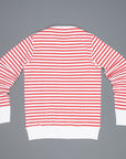 Merz B Schwanen 2M78 2 thread ls sweat striped red white