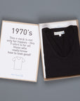 Merz B Schwanen 1970'S Tee deep black