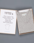 Merz B Schwanen 1970'S Tee Grey Melange