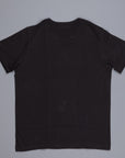 Merz B Schwanen 1950's Crew Neck Tee Deep Black