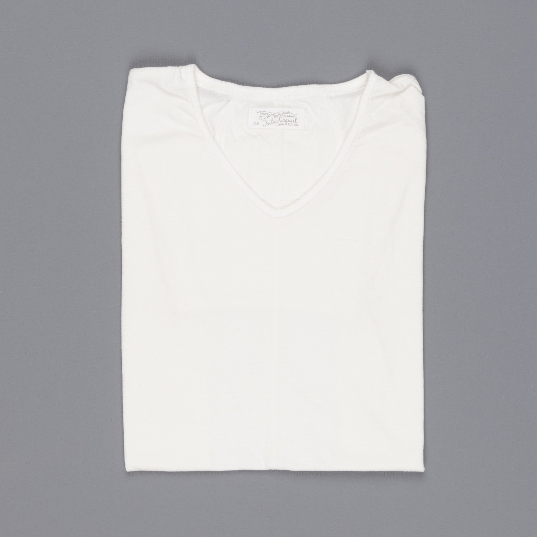 Orgueil 9005 shirt V-Neck White