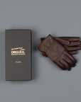 Orgueil leather gloves OR-7108 Brown