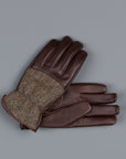 Orgueil leather gloves OR-7108 Brown