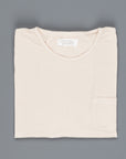 Orgueil OR-9017 Suvin Crew neck tee beige
