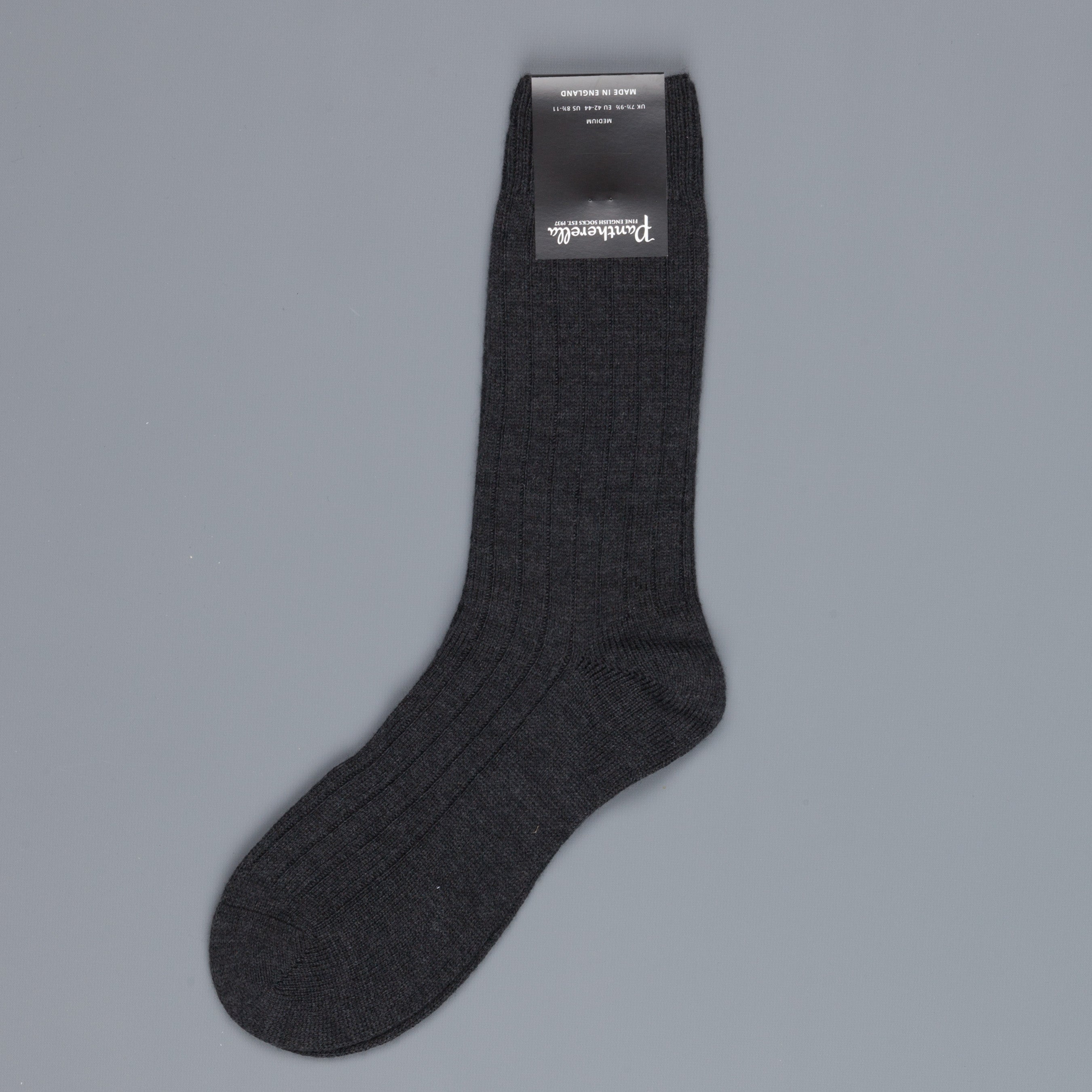 Pantherella Packington Merino wool socks Navy