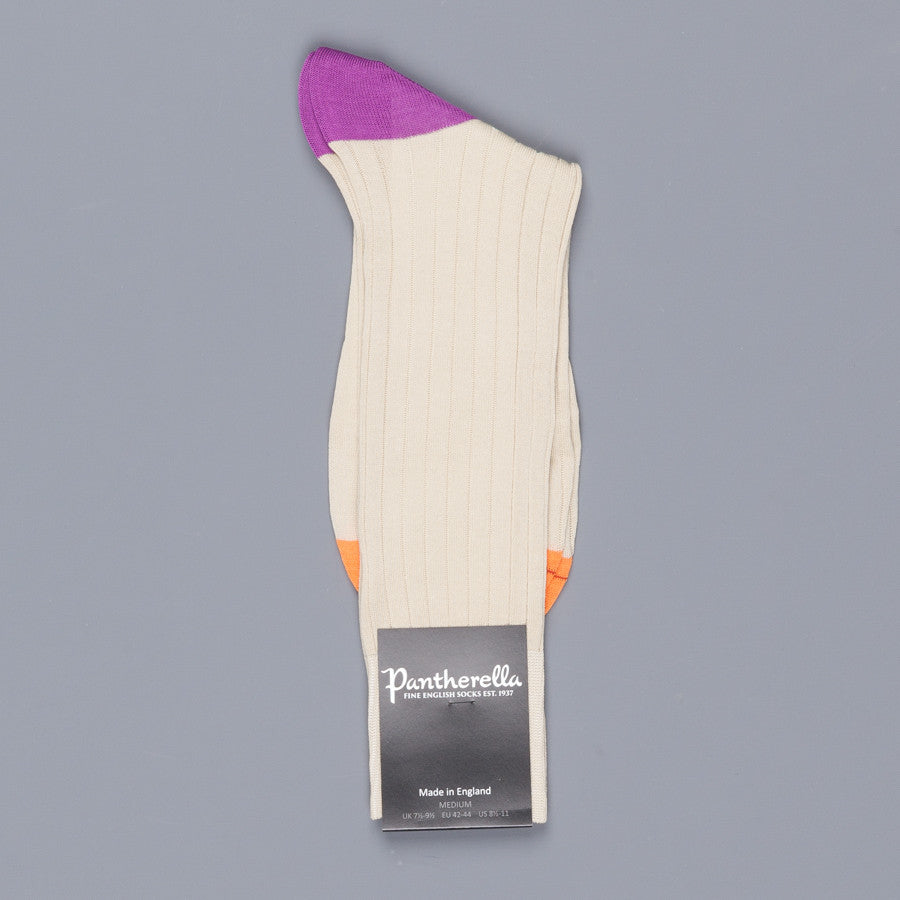 Pantherella Portobello Calico Socks in egyptian cotton lisle