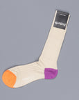 Pantherella Portobello Calico Socks in egyptian cotton lisle