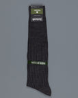 Pantherella Escorial wool knee high socks Dark Grey