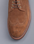 Alden Longwing Snuff suede on double waterlock sole