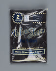 Velva Sheen 2-Pack Pocket Tee's Black