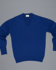 William Lockie Oxton Cashmere V-Neck Mahler