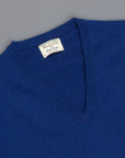William Lockie Oxton Cashmere V-Neck Mahler