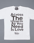 The Beatles x Comme des Garçons  T shirt across the universe white