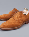 Edward Green Sandringham in Tobacco suede on 202 last