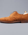 Edward Green Sandringham in Tobacco suede on 202 last