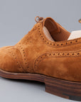 Edward Green Sandringham in Tobacco suede on 202 last