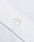 Finamore Milano fine white twill shirt Collo Eduardo