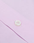 Finamore Milano shirt pink hairline Collo Eduardo