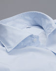 Finamore Milano shirt Eduardo collar light blue hairline