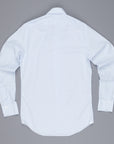 Finamore Milano shirt Eduardo collar light blue hairline
