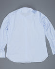 Finamore Ottawa Shirt Sergio Collar Stretch Piquet Blue