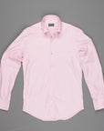 Finamore x Frans Boone button down shirt Tokyo oxford pink