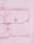 Finamore x Frans Boone button down shirt Tokyo oxford pink