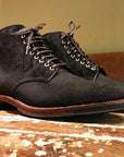 Alden x Frans Boone 379x boots in waxed earth reverse chamois