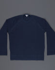 James Perse Vintage cotton raglan pullover Admiral Pigment