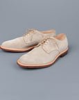 Alden x Frans Boone Exclusive Unlined Milkshake Suede Plain Toe Blucher