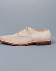 Alden x Frans Boone Exclusive Unlined Milkshake Suede Plain Toe Blucher