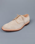 Alden x Frans Boone Exclusive Unlined Milkshake Suede Plain Toe Blucher