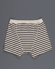 Merz B Schwanen 2M55 button facing underpants nature/charcoal striped