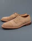 Alden x Frans Boone exclusive tan suede cap toe blucher
