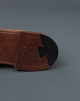 Alden x Frans Boone exclusive tan suede cap toe blucher