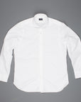 Finamore 'Traveller' shirt Napoli fit Collar Eduardo Alumo White poplin