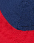 Pantherella Stratford merino wool socks indies red