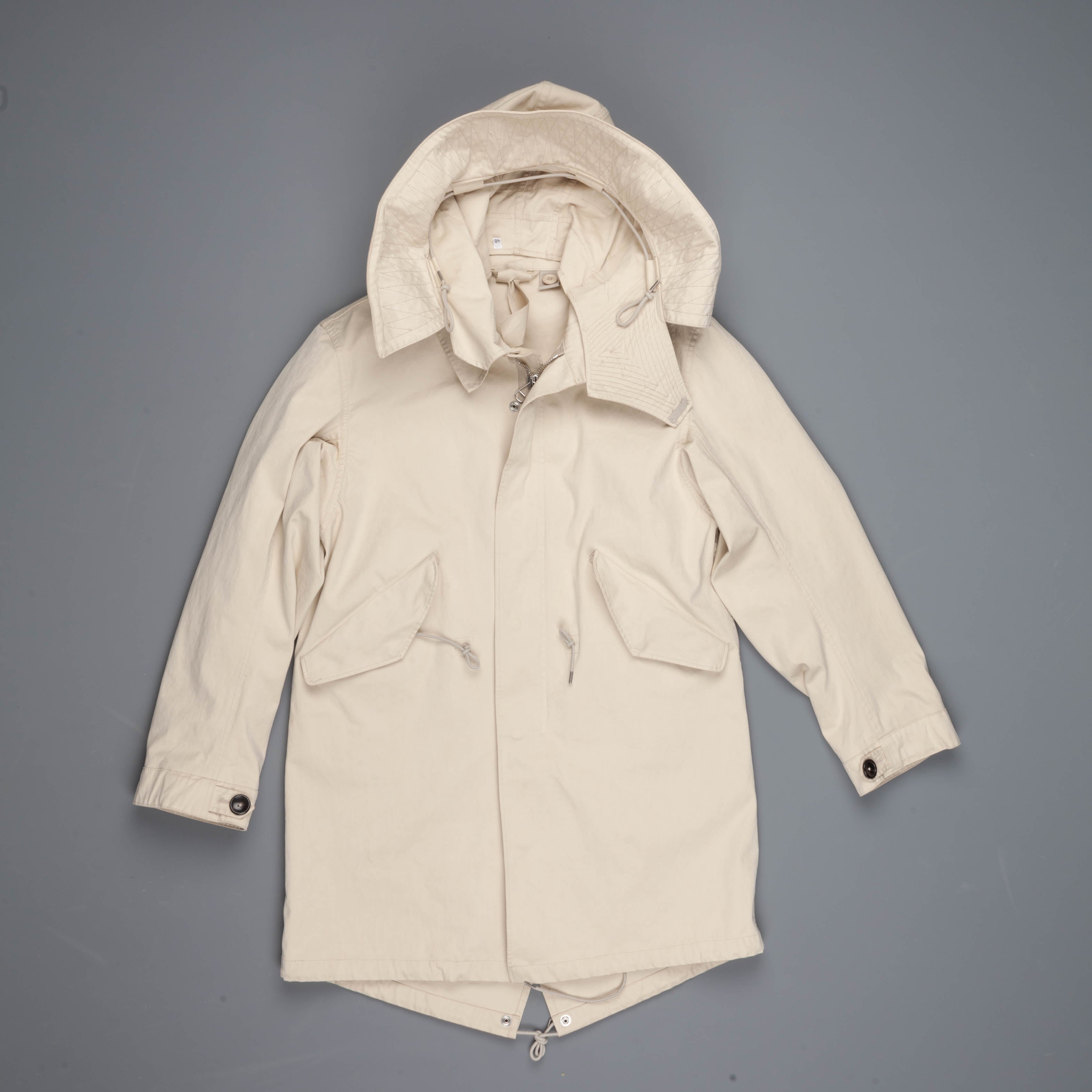 Ten C Parka Garment Dyed OJJ Beige