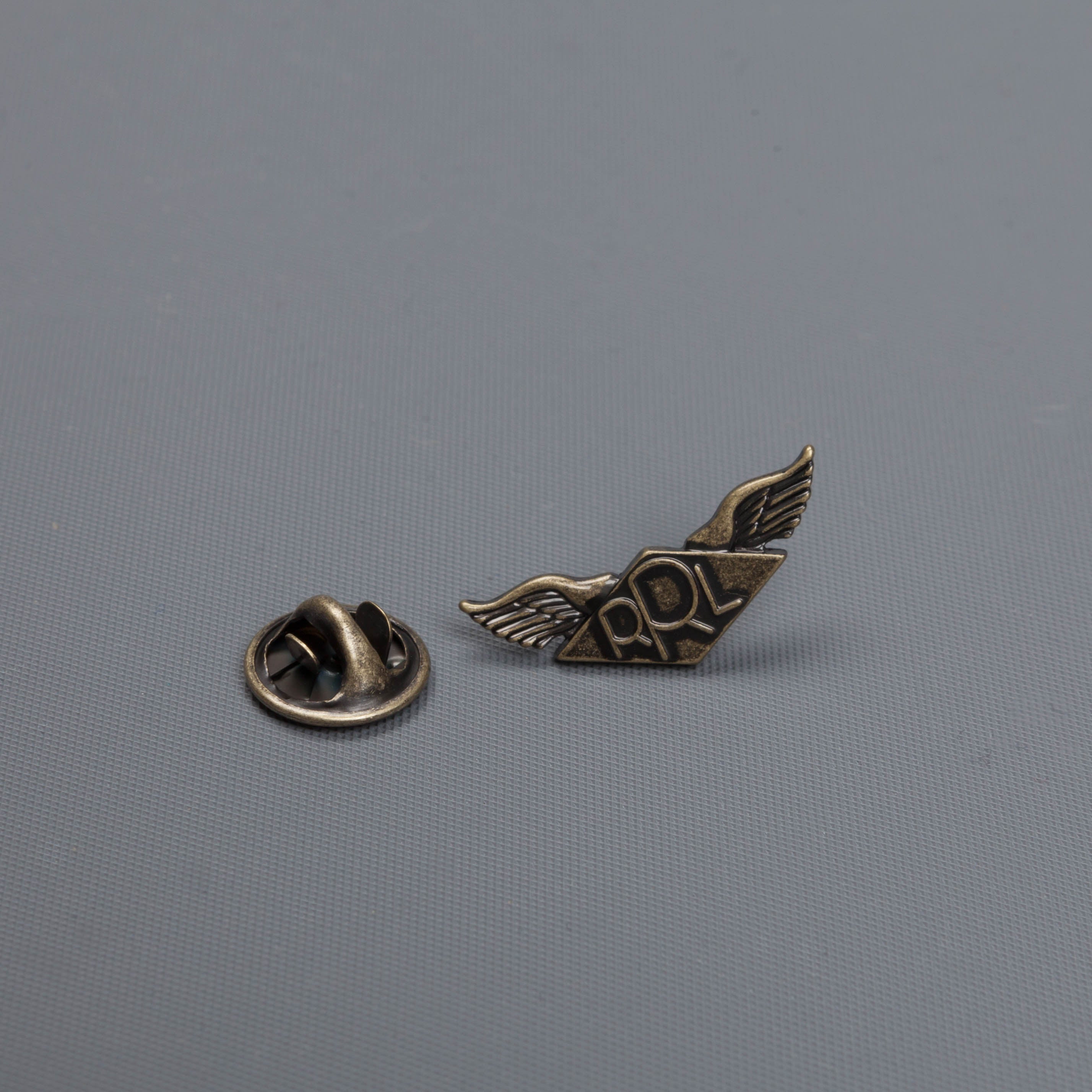 RRL Winged Diamond pin enameled brass