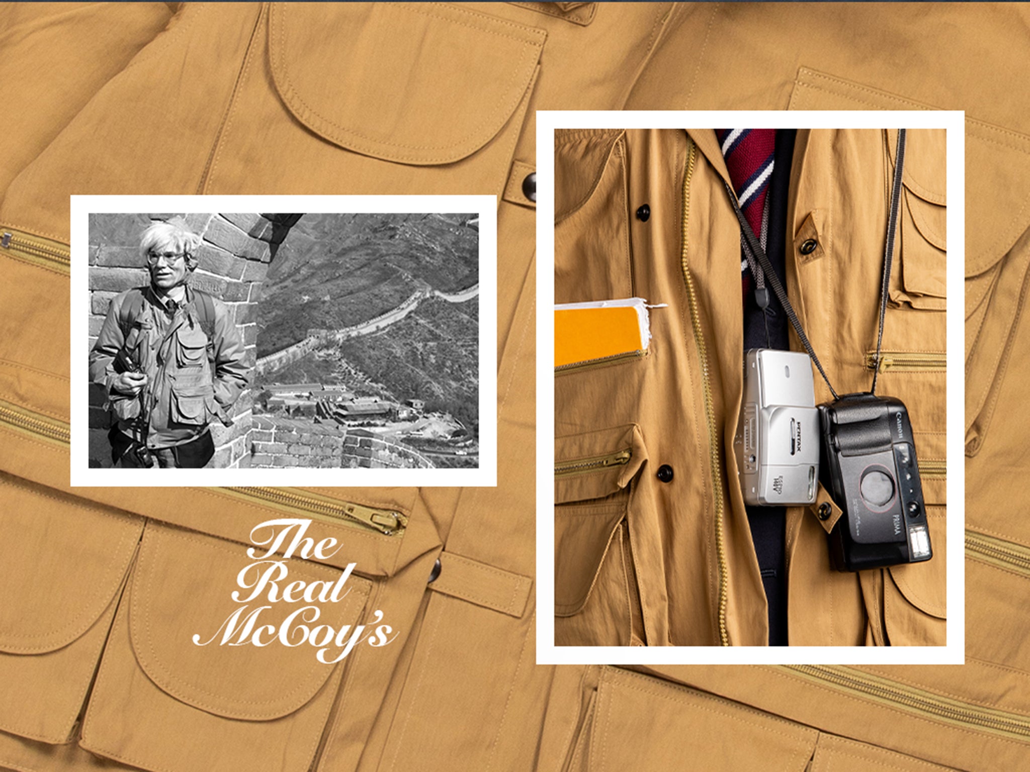 The Real McCoy's - Andy Warhol's Photographer jacket – Frans Boone