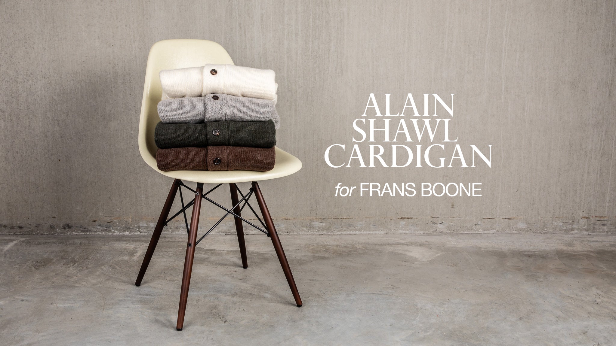 The Alain Shawl Cardigan for Frans Boone