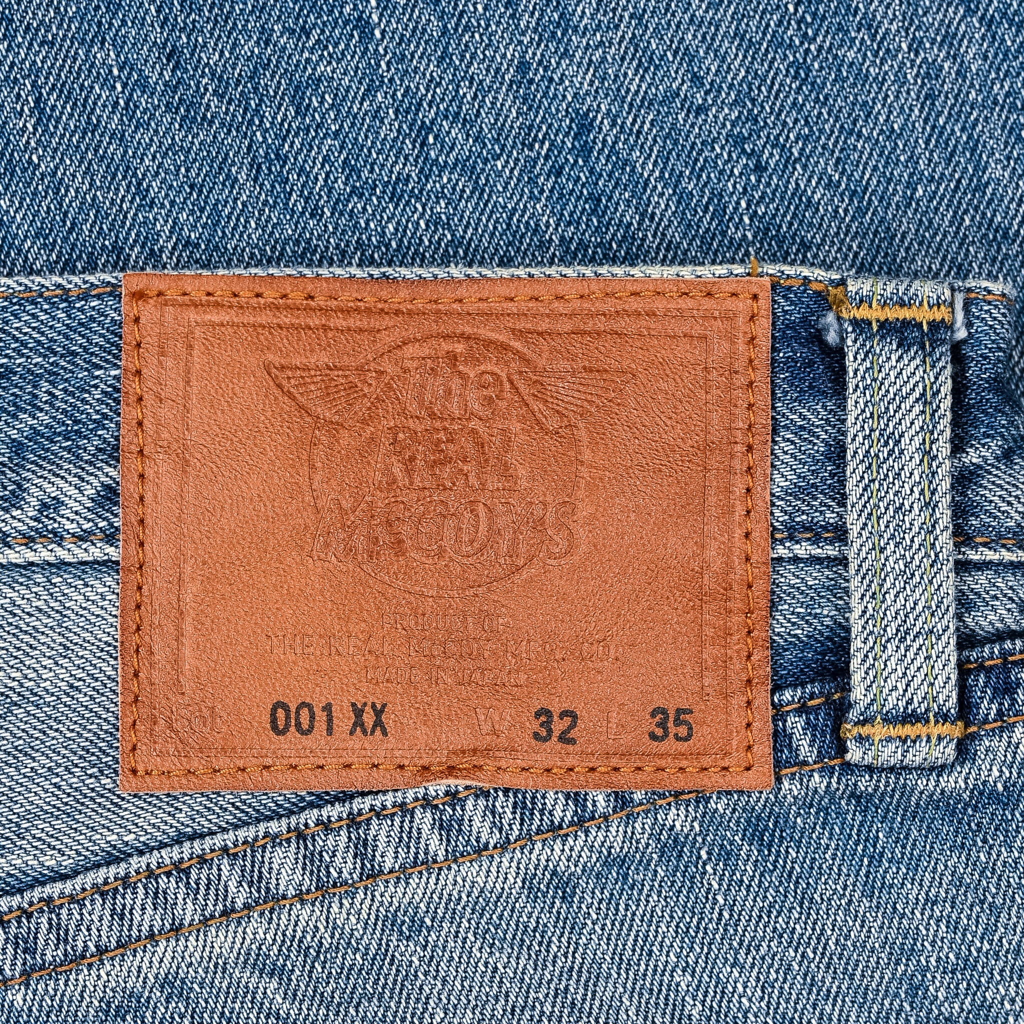 The Real McCoy's Lot. 001XX Light Wash