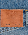 The Real McCoy's Lot. 001XX Light Wash