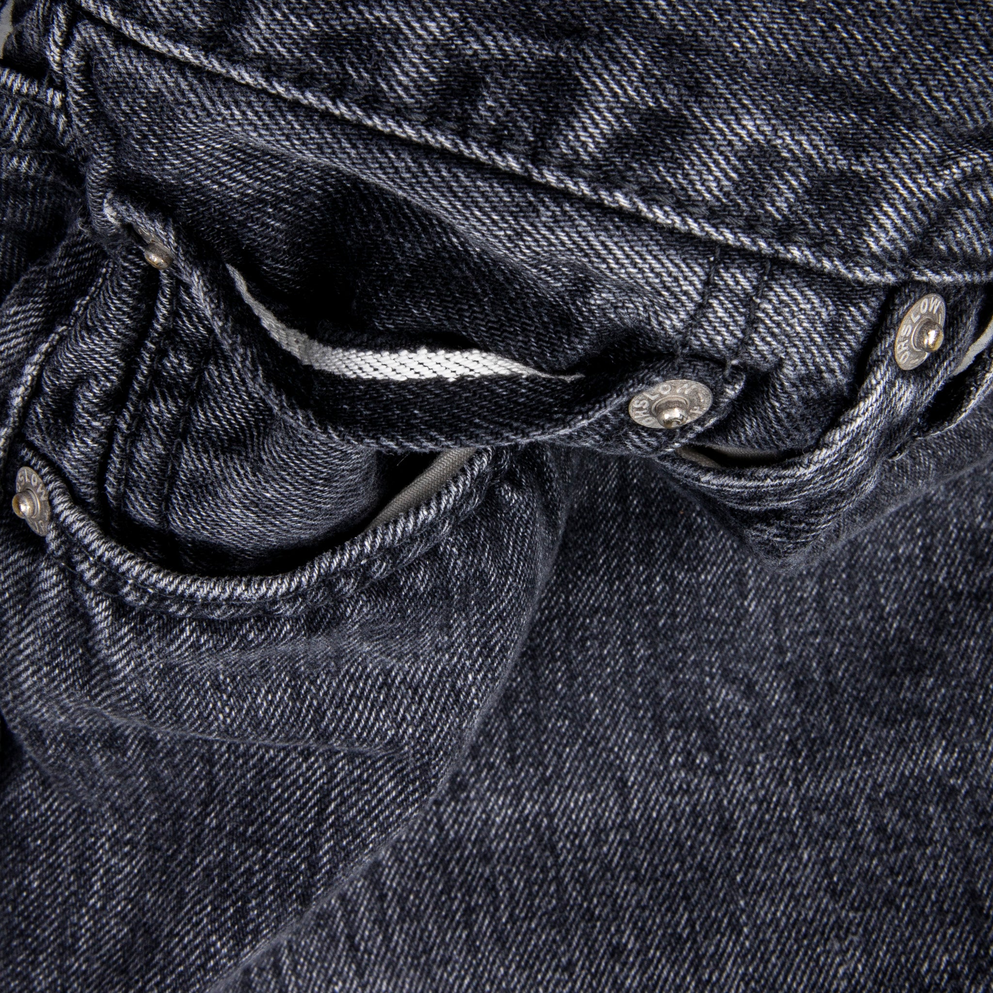 OrSlow 105 Standard Fit Black Denim Stone – Frans Boone Store