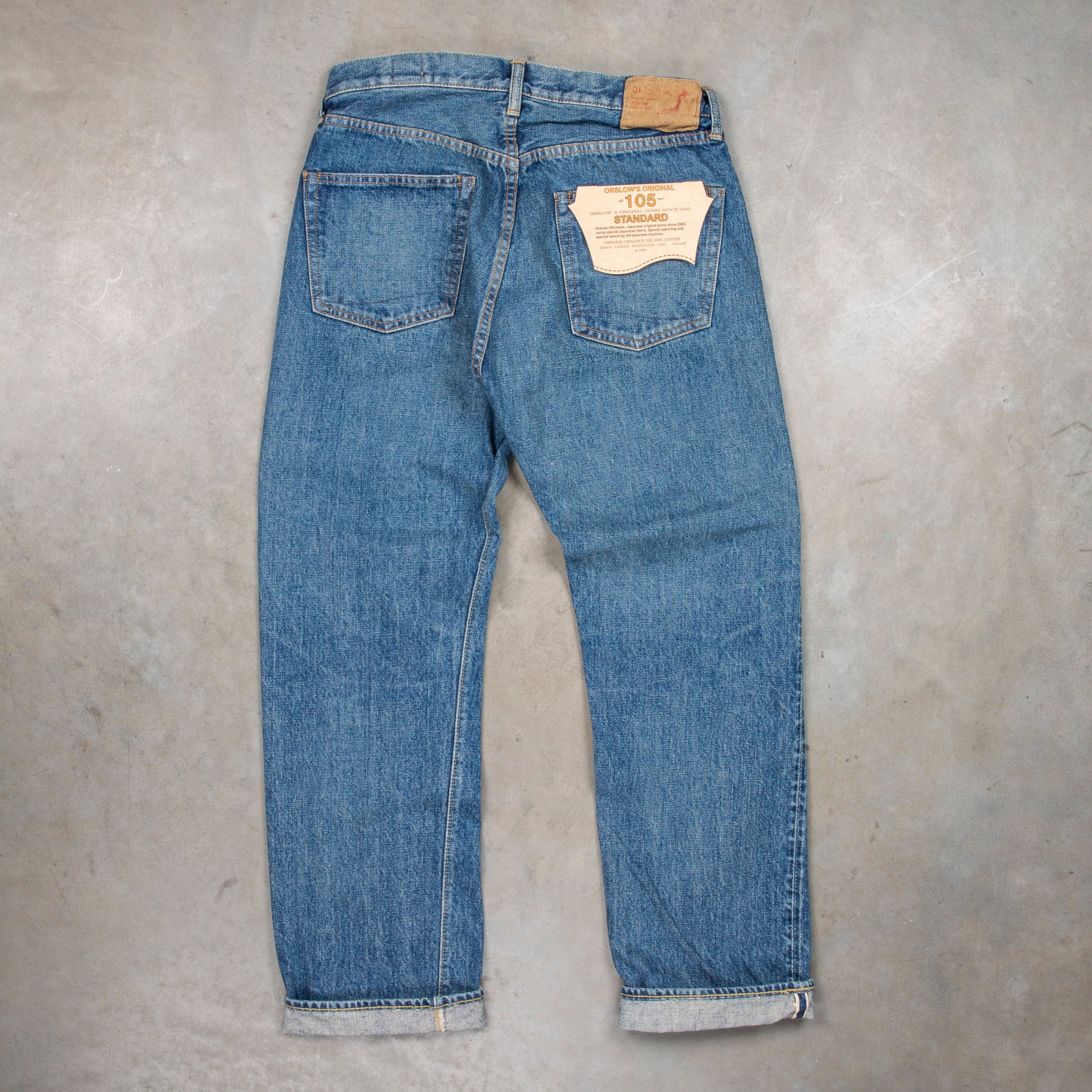 OrSlow 105 Standard Fit 2 Year Wash Short Length