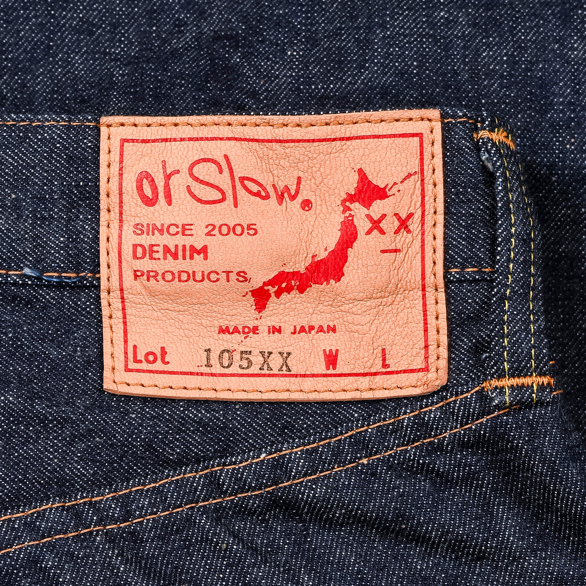 OrSlow 105XX 1950's Denim Standard One Wash