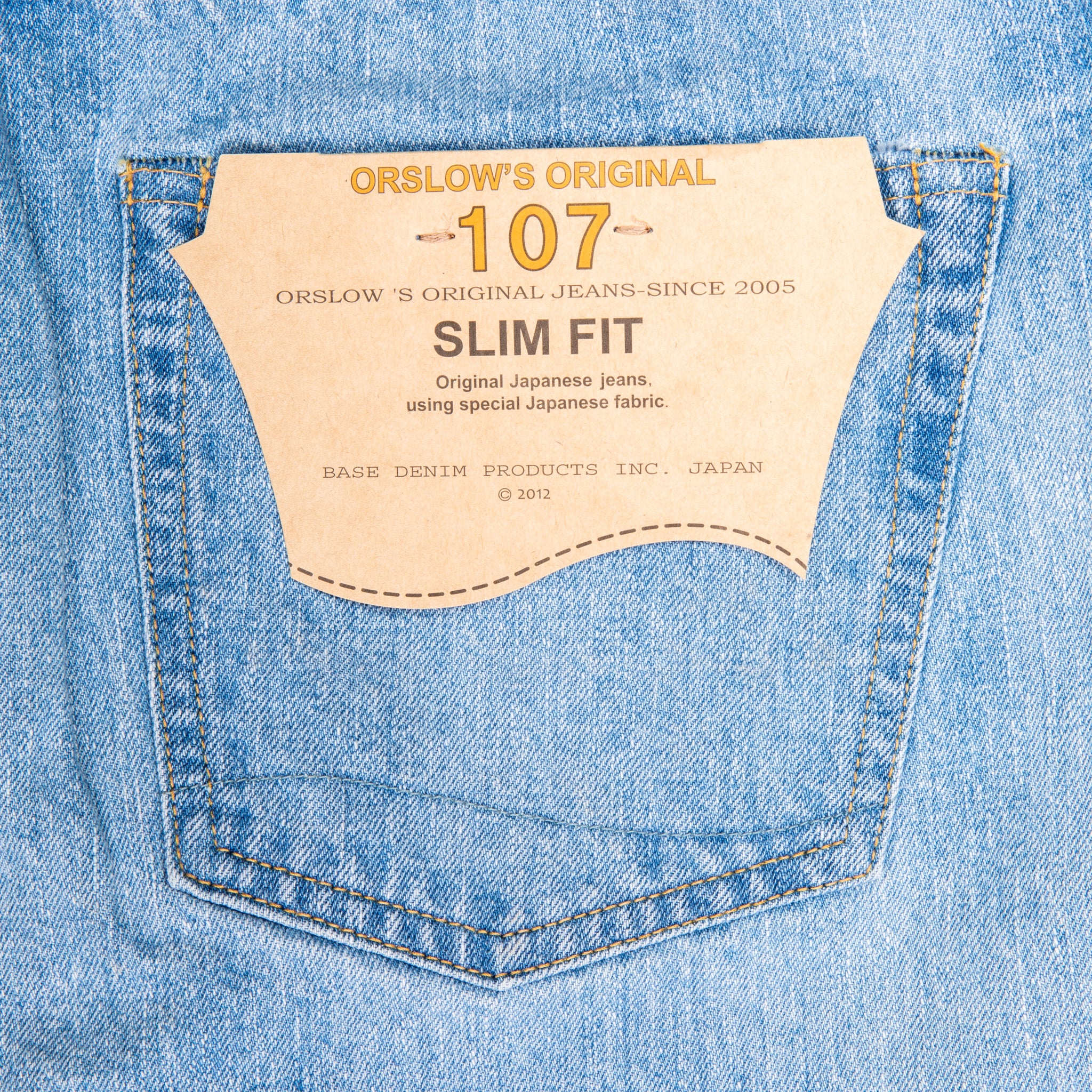 Orslow 107, 4 Year Wash Frans Boone Exclusive