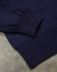 The Real McCoys Athletic 10 Oz Loopwheel Sweatshirt Navy