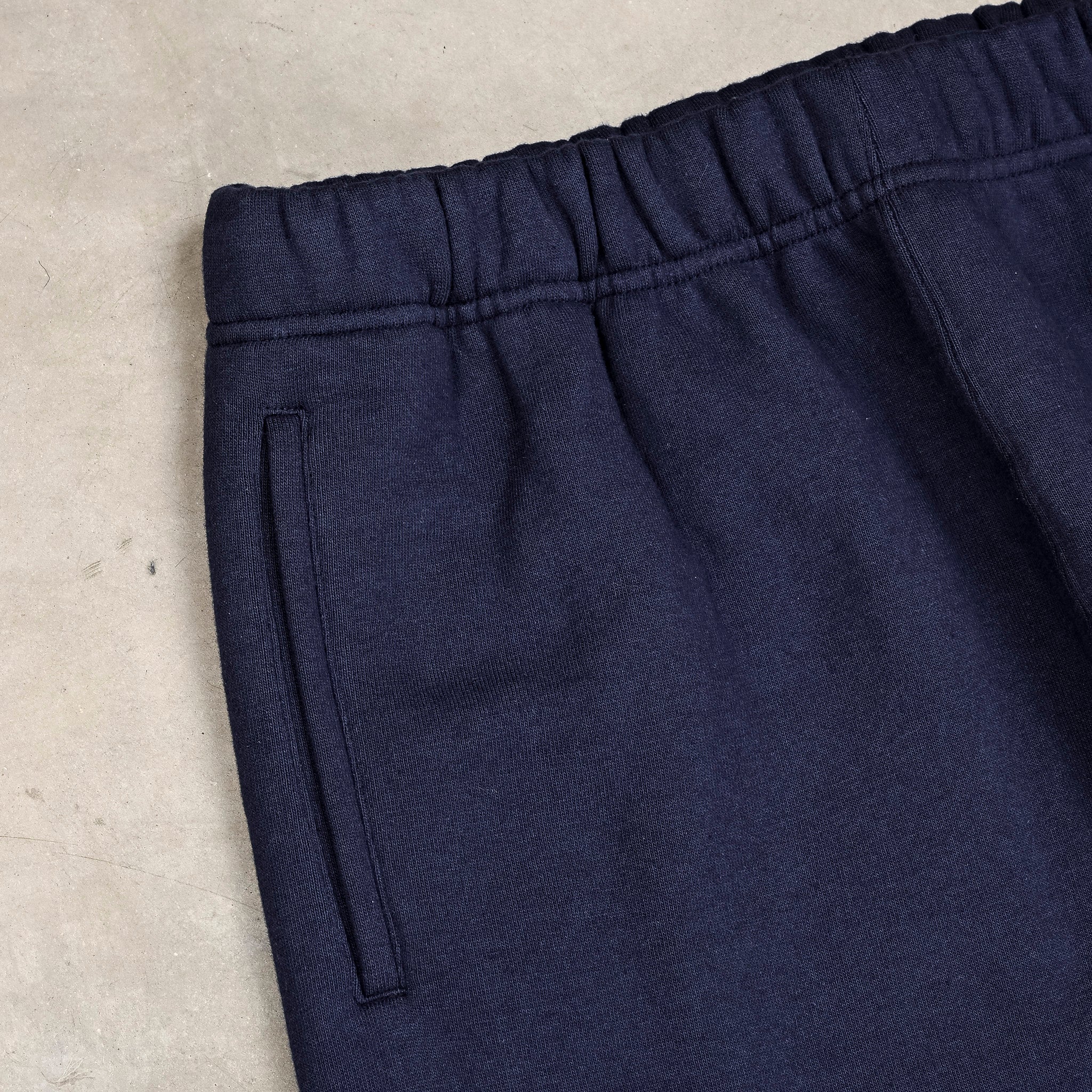 The Real McCoys Athletic 10 Oz Loopwheel Sweatpants Navy